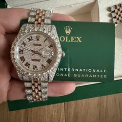 VVS Moissanite 41MM 1:1 Datejust 