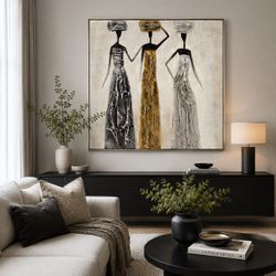 40" x 40" Modern 3D Textured Wall Art | Metallic Gold & Silver Canvas