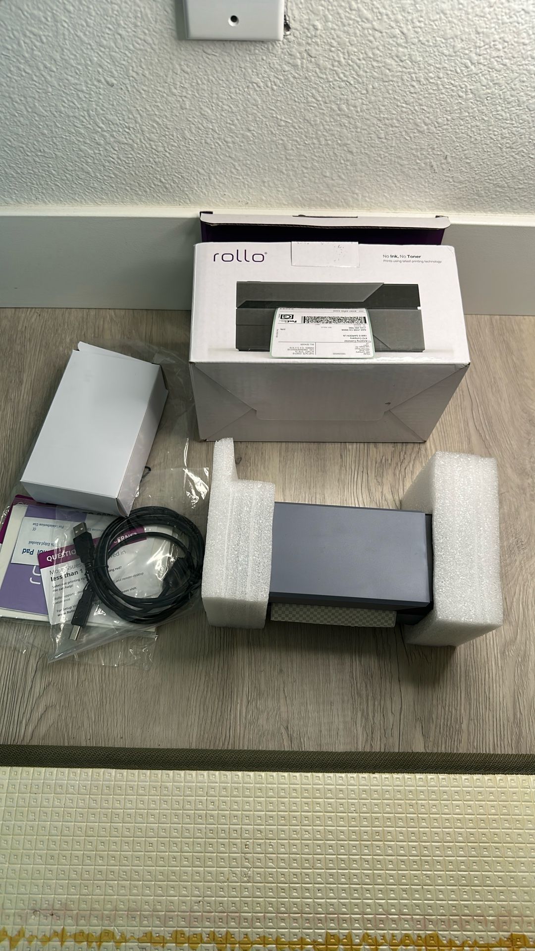 Rollo USB Shipping Label Printer - Commercial Grade 4x6 Thermal Label Printer