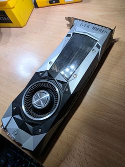 NVIDIA GeForce GTX 1080Ti 11GB. Video Graphics Card Founders Edition GPU