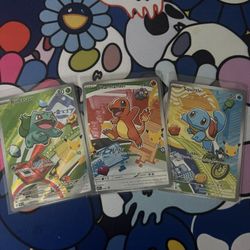 Kanto Illustration rare trio