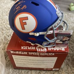 Florida Gator Signed Speed Replica 