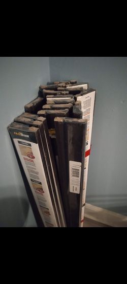 Brand new molding trim color walnut have 17 of them take 30 for all cash only