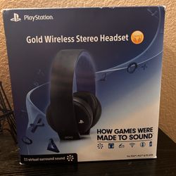 Unopened Playstation Wireless Headset