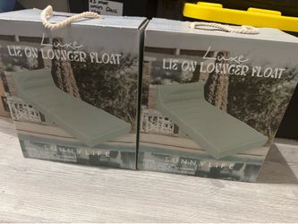 2 Luxe Lie-On Lounger