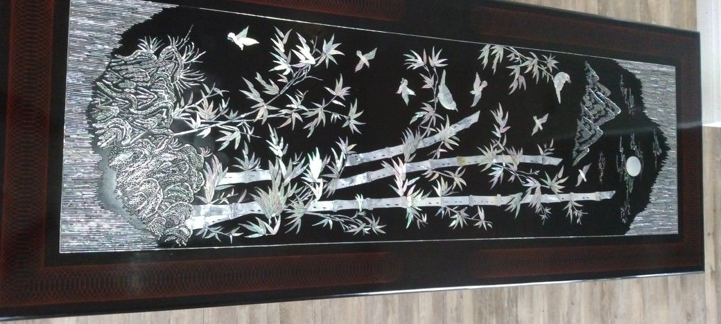 Oriental Coffee Table Mother Of Pearl