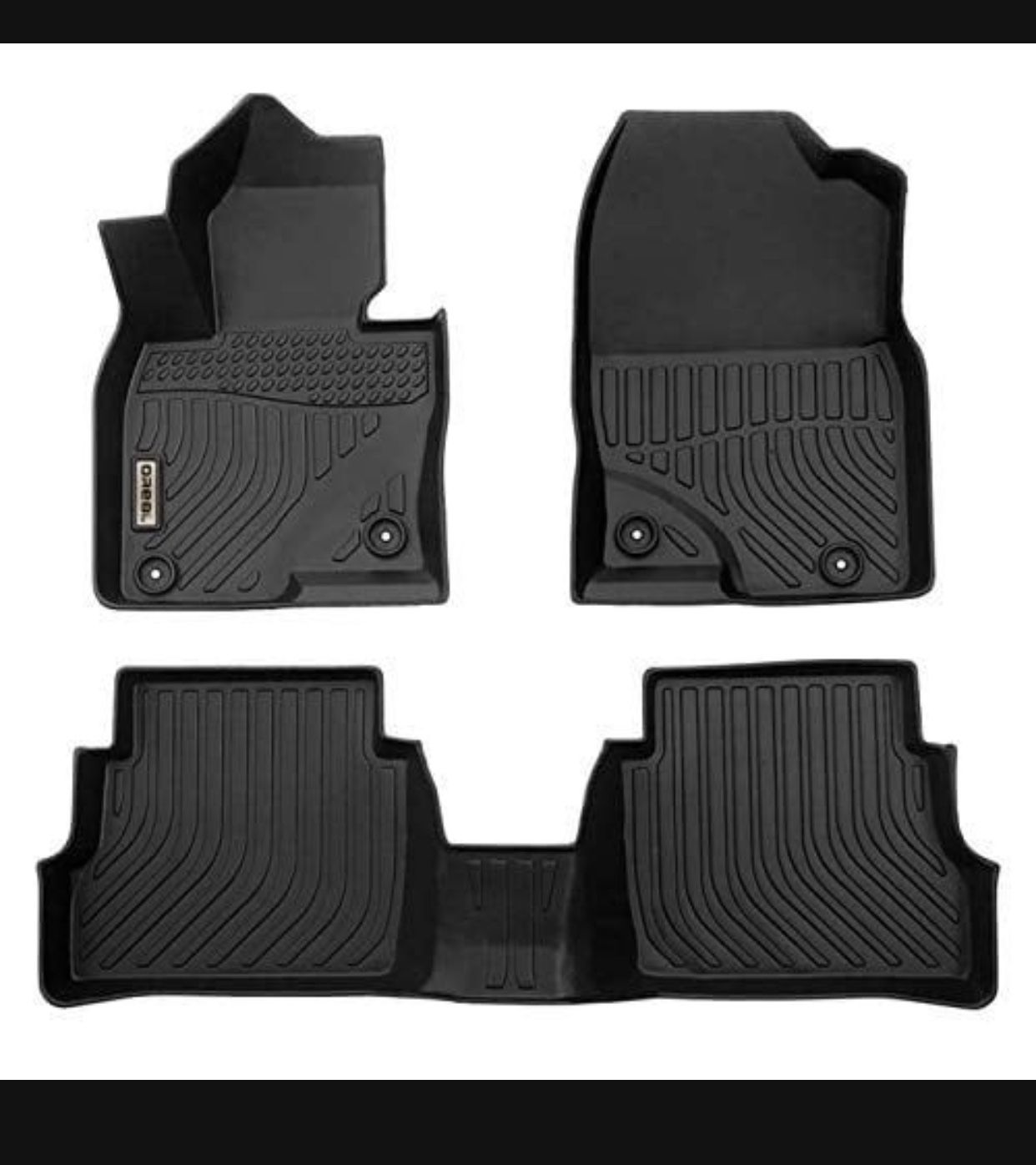 New orealtrend Black Floor Mats Replacement for Liners Mazda CX-5 CX5 2017–2024 Heavy Duty All Weather Guard Front and Rear Car Carpet-Custom Fit-Toug