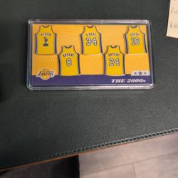 Los Angeles Lakers 2000 Retired Jersey Pins 