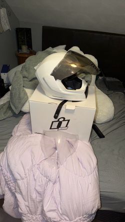 Icon motorcycle helmet