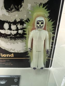 Super 7 ReAction MISFITS The Fiend Figure Glow in the Dark Remco Crimson Ghost