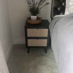 Compact Nightstand Set Of 2