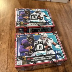 2025 Panini NFL Optic Donruss Football Target Exclusive Blaster Box