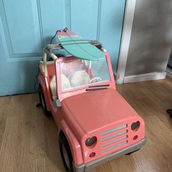 Our generation Doll Jeep