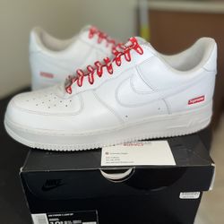 Supreme Air Focce 1s Size 10.5