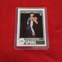 Victor Wembanyama Rookie Basketball Card 2023 - 24 NBA Panini Hoops #298 - Perfect Condition 