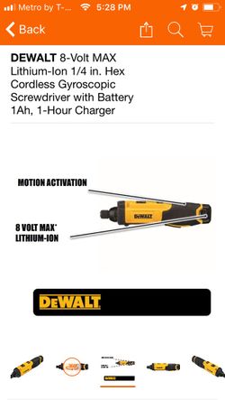 Dewalt screwdriver