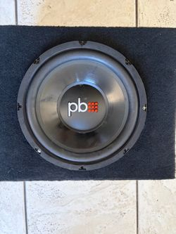 Power bass 10’ subwoofer