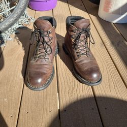 Red Wing Leather Construction Boot Men's 10.5D (ASTM F 2892-11 EH)