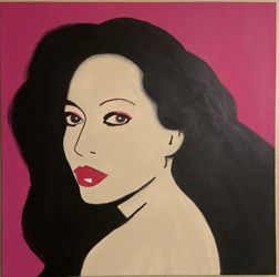 Diana Ross painting