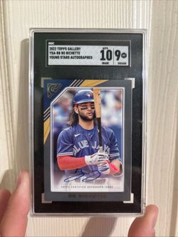 Bo Bichette Graded Autographed Card
