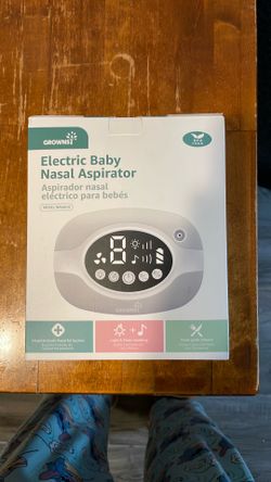 Electric baby nasal aspirator