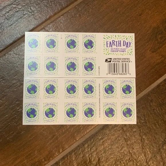 1000 1000 Earth Day US Postage Forever Stamps