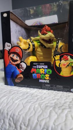 $40
Nintendo The Super Mario Bros. Movie Bowser Figure with Fire Breathing Effect