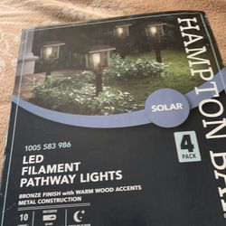 4 Back Solar Lights $24 Firm