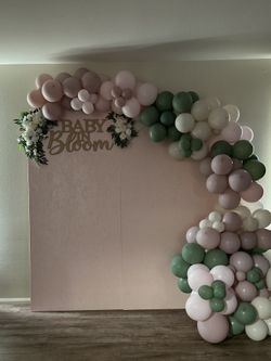 Baby In Bloom Back Drop