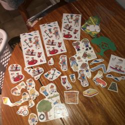 Bundle Of KIDS Scrapbook Stickers 