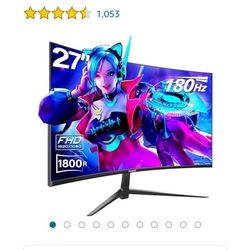 Gawfolk 165Hz FHD 27" Monitor (1 Month Old - Mostly New) [NON CURVED]