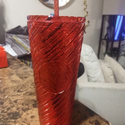 Red Starbucks Cup