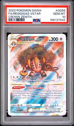2023 Regigigas Vstar Crown Zenith Psa 10