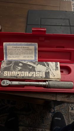 Snap on wrench