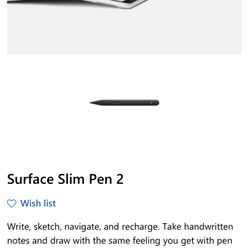 Microsoft Surface Slim Pen 2 & Charger 