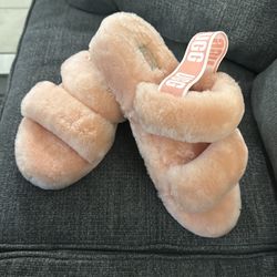 Pink Ugg Sandals