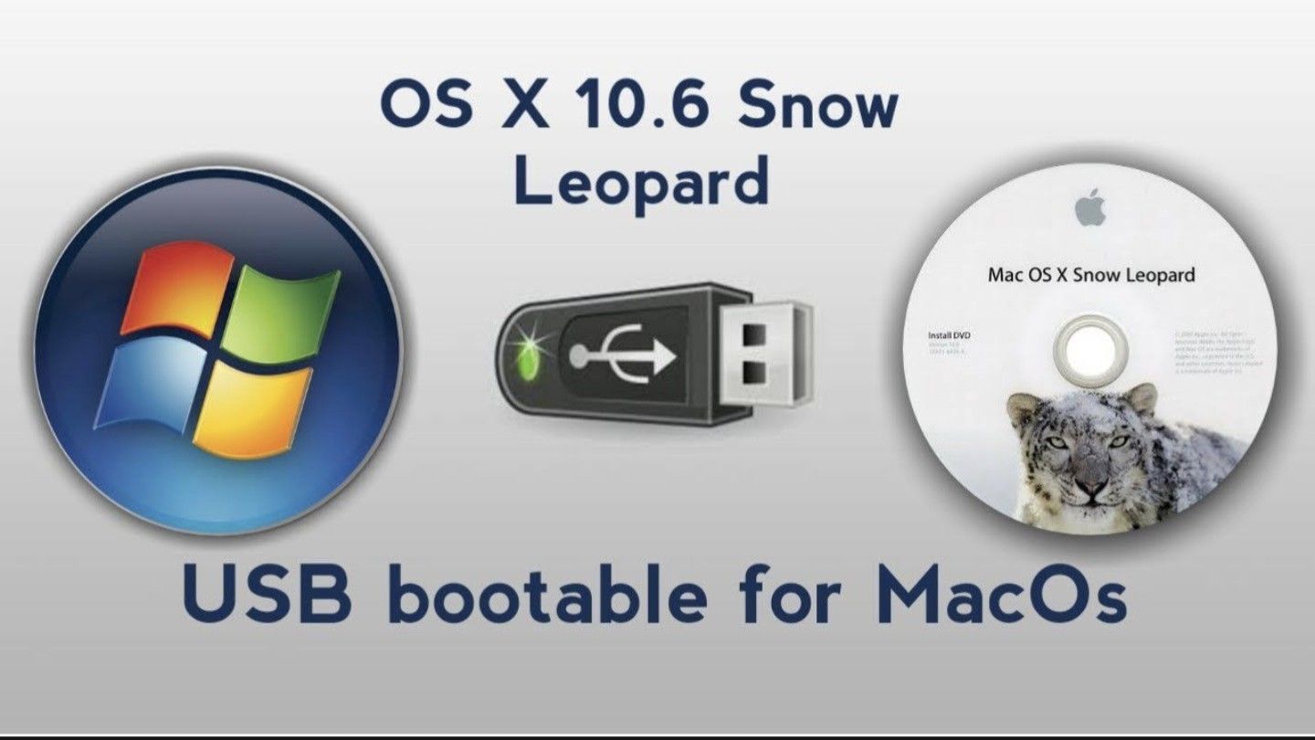 OS X 10.6 Snow Leopard USB Installer