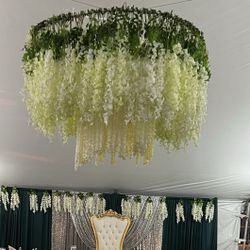 Xv Or Wedding Flower Chandelier 