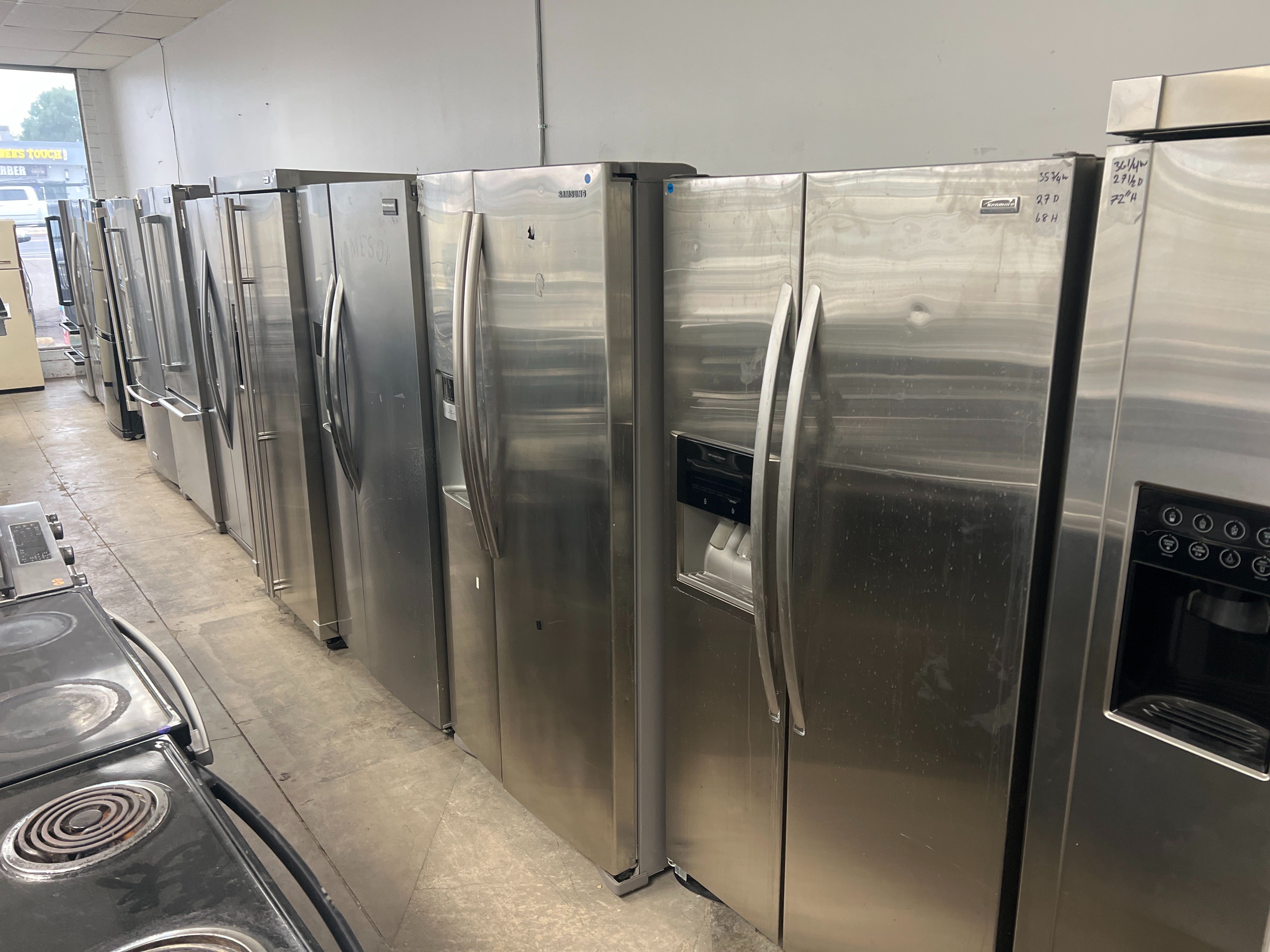 USED REFRIGERATORS FREE DELIVERY 120 DAY WARRANTY