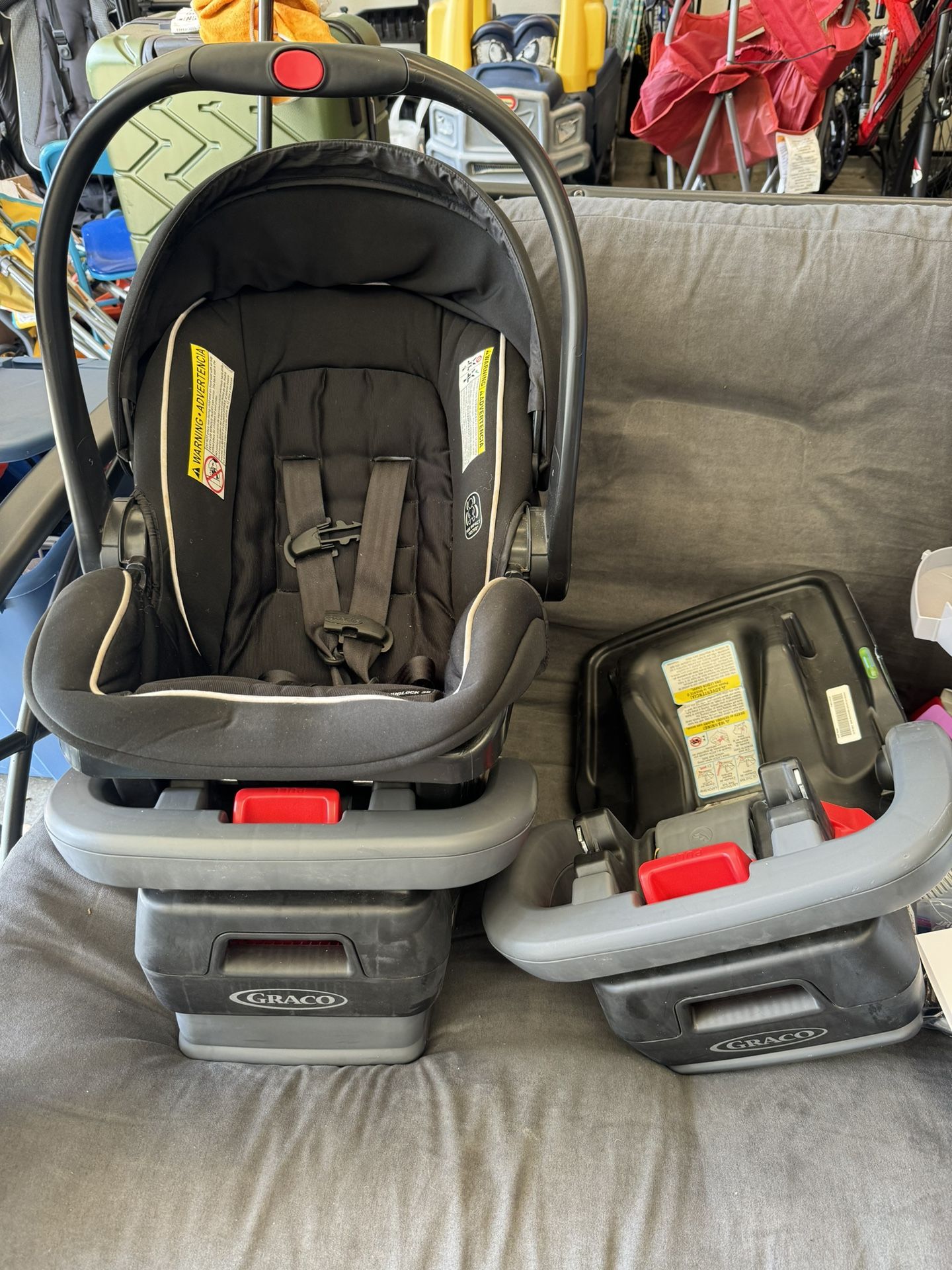 Graco Car Seat W/2 Bases