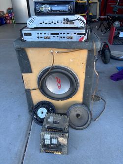 Very good old school car audio