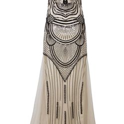 Vijiv 1920s Long Maxi Prom Gowns Sequin Mermaid Bridesmaid Formal Evening Dress