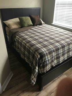 Full Size Bed Frame & Mattress Set | Financing & Delivery Available