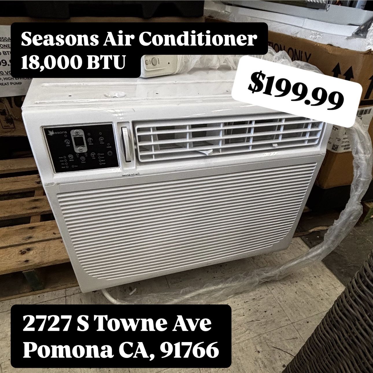 Seasons 18,000 BTU Air Conditioner