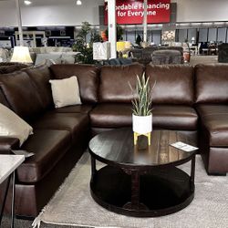 OM• $38 Initial • Brand New Mcdowloan Sectional With Chaise 