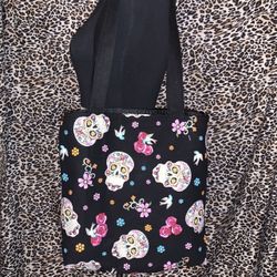 Sugar Skulls Tote Bag Shoulder Bag Big Purse Beach Bag