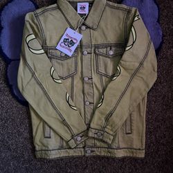 ASAALI BUTTON UP JACKET (YELLOW) 