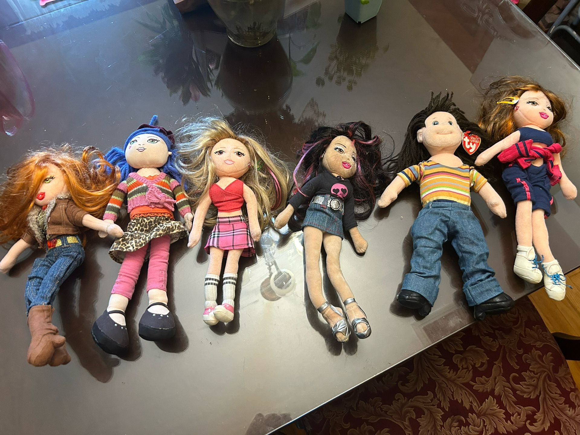 13 Inch Plush Dolls -set of 6