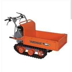 YARDMAX YD8203 Track Barrow - Flatbed, 660lb. Capacity, Briggs CR950, 6.5 hp, 208cc