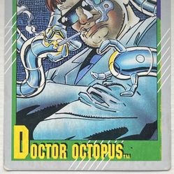 Doctor Octopus Super Villains Trading Card 1991